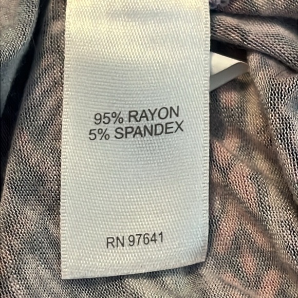 J. Jill Boho Geometric Purple and Blue Print Maxi Pull-On Skirt Size L - Picture 7 of 9